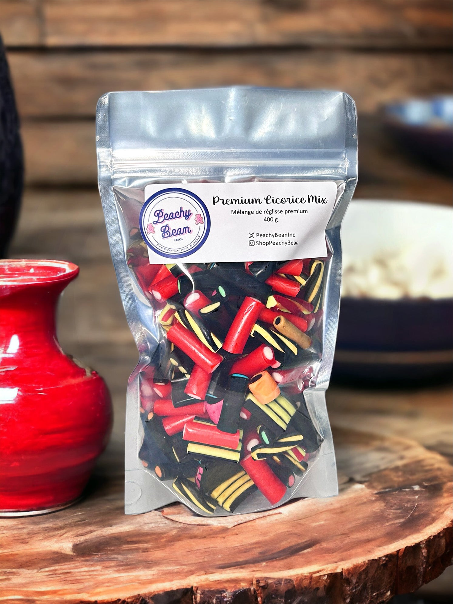 premium licorice mix - red and black licorice mix