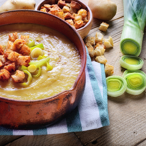 Potato Leek soup - Freeze dried potato leek soup - freeze dried soup